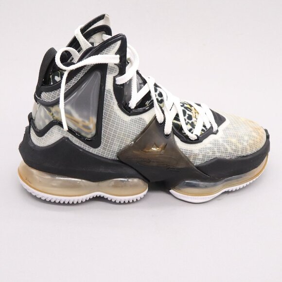 Youth Nike LeBron 19 Cheetah Print Size 3.5Y Basketball Shoes - Picture 5 of 16